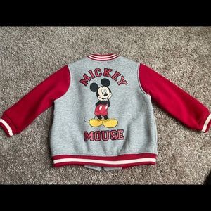 Zara Mickey Mouse Varsity Jacket | Toddler Boy 18-24